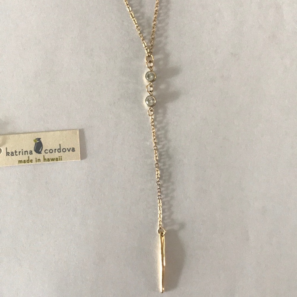 Katrina Cordova Hawaii Necklace "Spike", NWOT